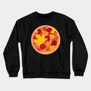 Autumn leaves in a circle Crewneck Sweatshirt